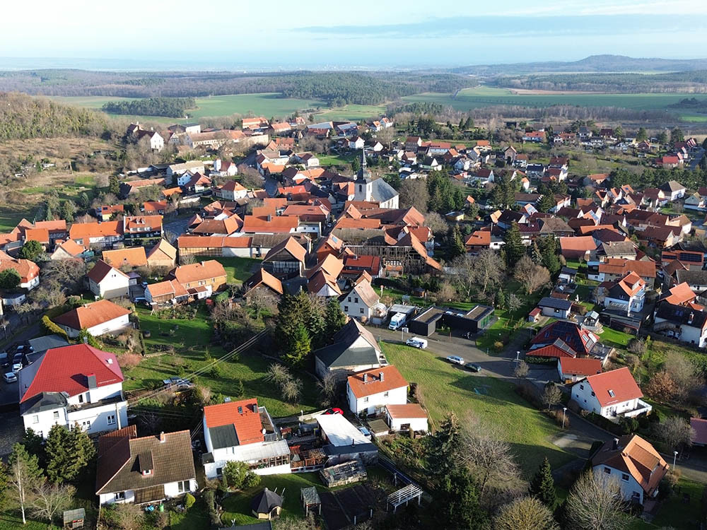 Petit village dans le massif du Harz