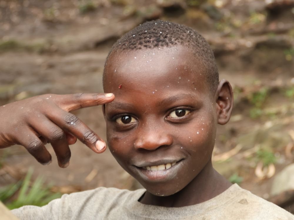 Enfant rwandais