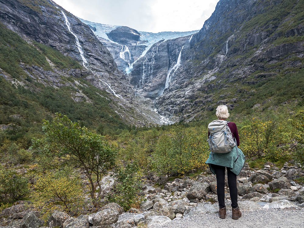 Le glacier de Kjenndal