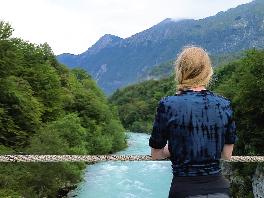 Point de vue sur la Soča