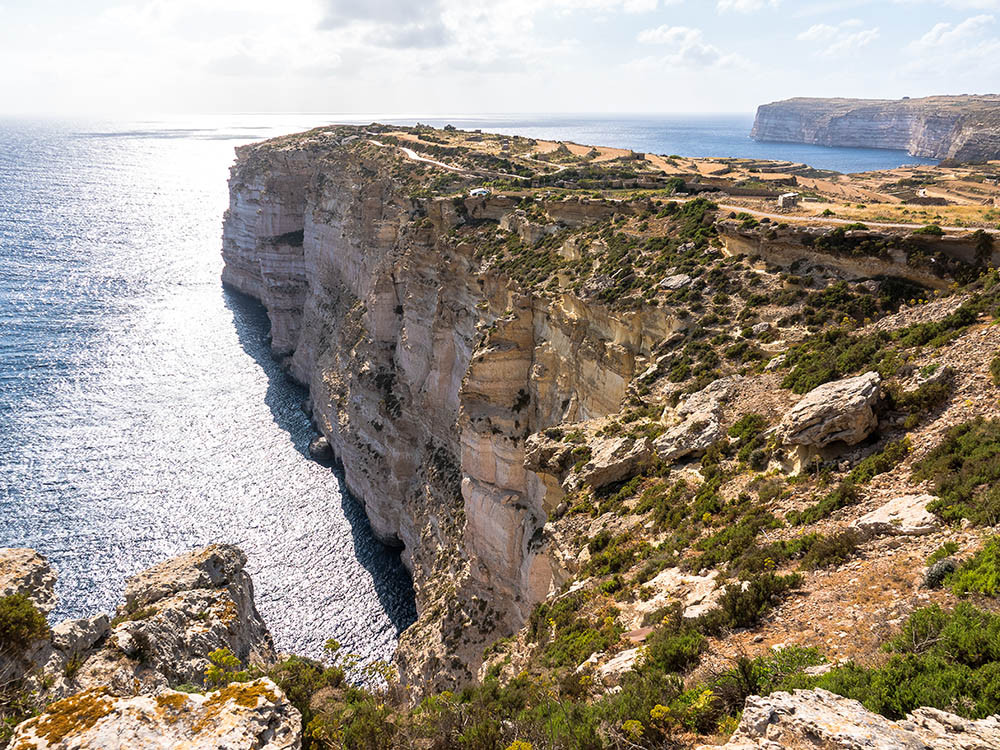 Randonnées côtières à Gozo