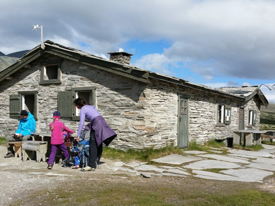 Randonnée au parc national de Rondane Randonnée au parc national de Rondane