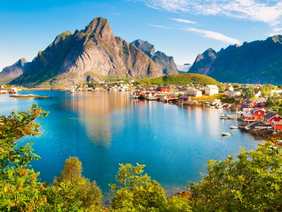 Bel endroit en Norvège Bel endroit en Norvège