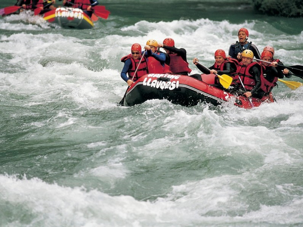 Rafting en Catalogne