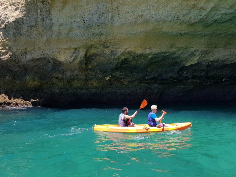 Le kayak en Algarve