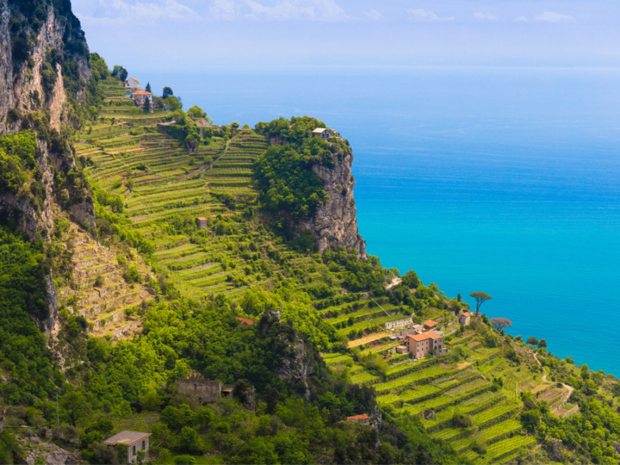 Beaux paysages de randonnées en Italie