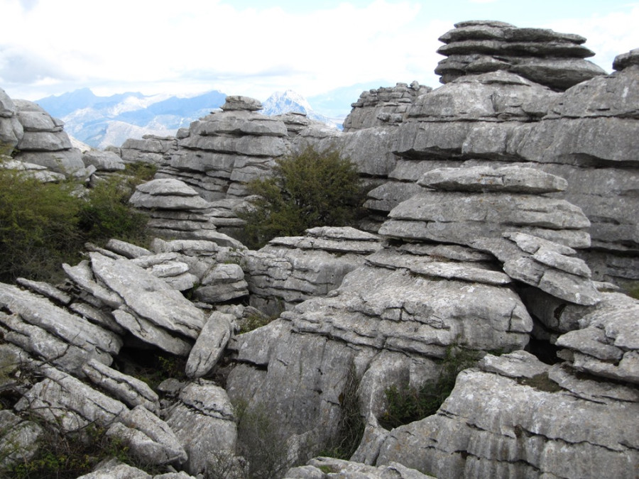 Les rochers d'El Torcal Les rochers d'El Torcal
