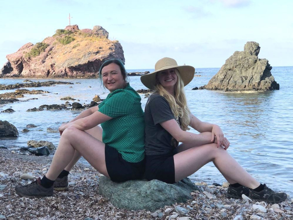 Cindy et Manou à Chypre
