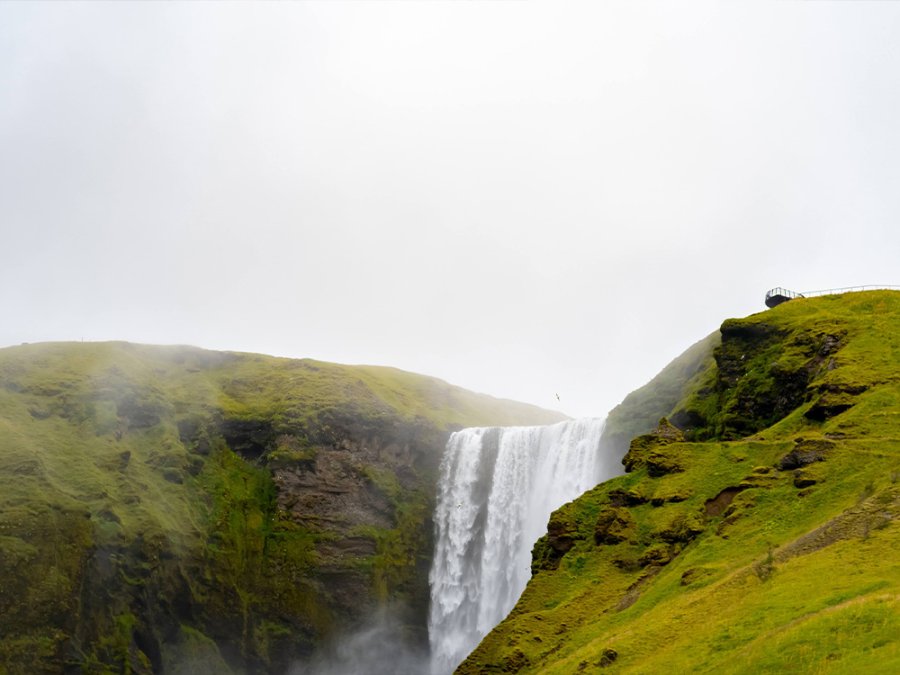 Chute d'eau islandaise