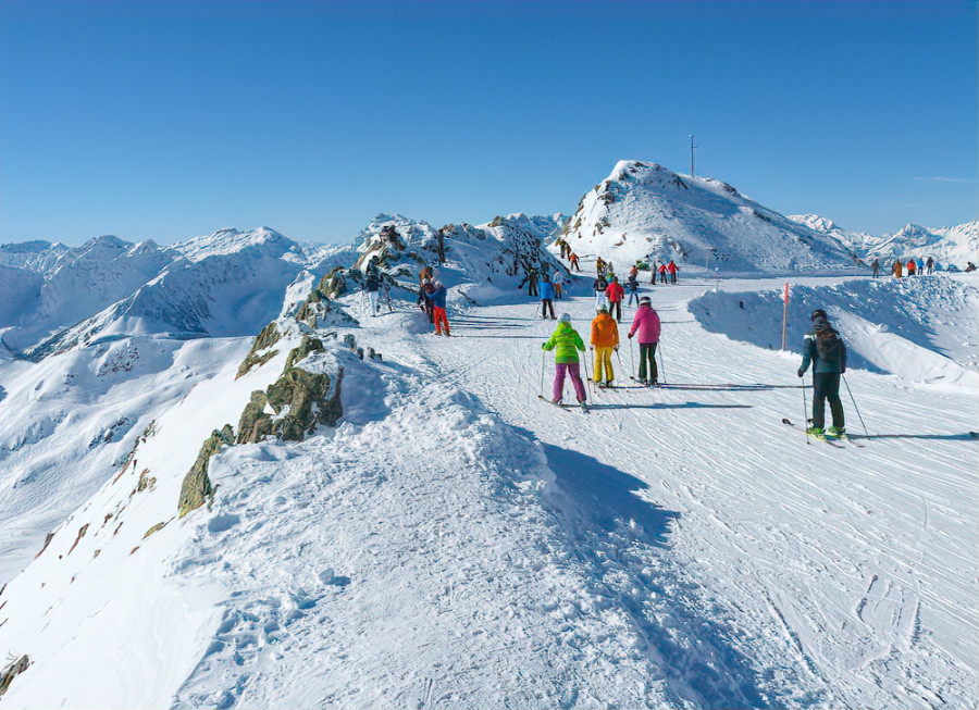 Point culminant : Hochjoch Point culminant : Hochjoch