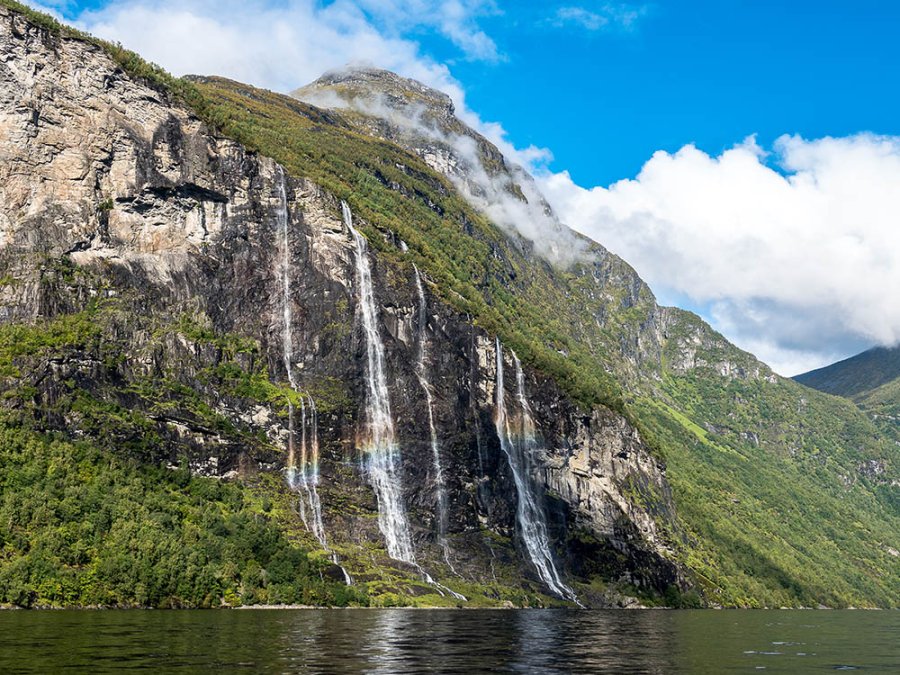 Cascade les Sept Soeurs Norvège Cascade les Sept Soeurs Norvège