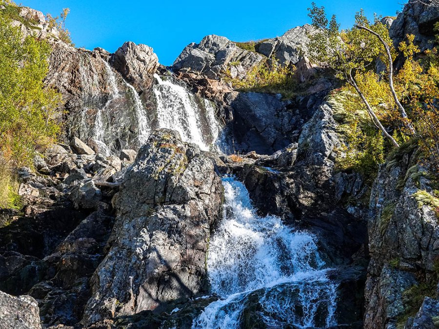 Chute d'eau dans le Kaperdalen