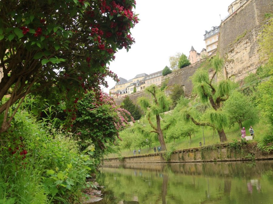 L'Alzette à Luxembourg ville
