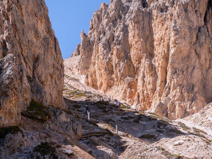 Montagnes dans les Dolomites