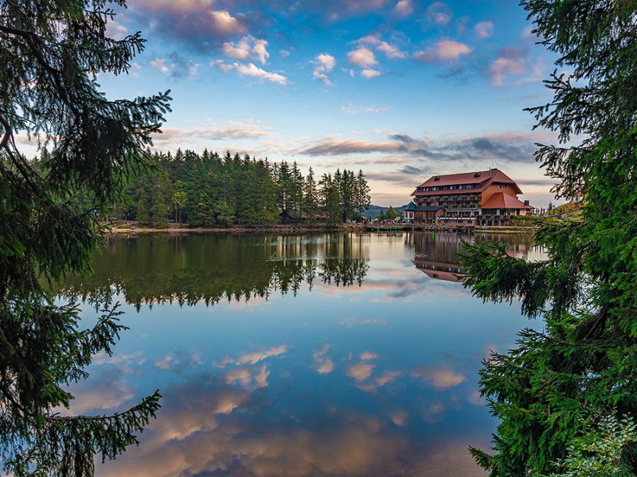 Vue sur le Mummelsee