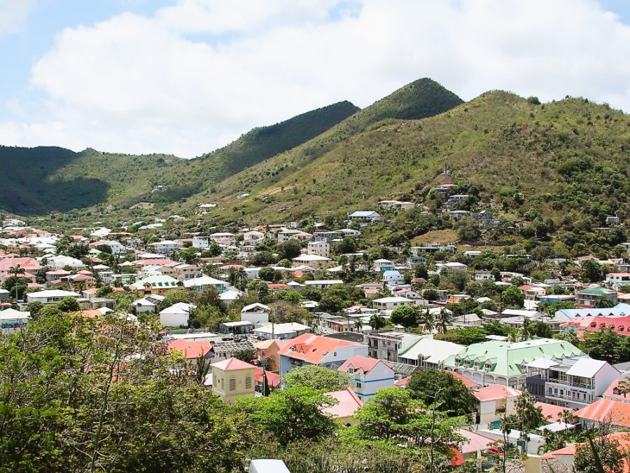 Paysage de Saint-Martin