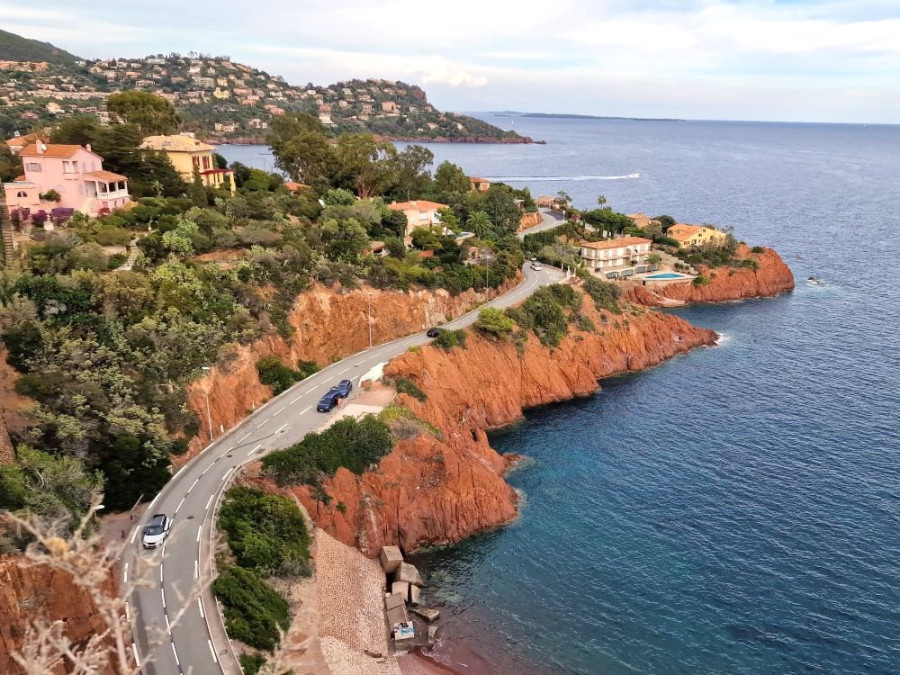 Circuit le long de la Côte d'Azur