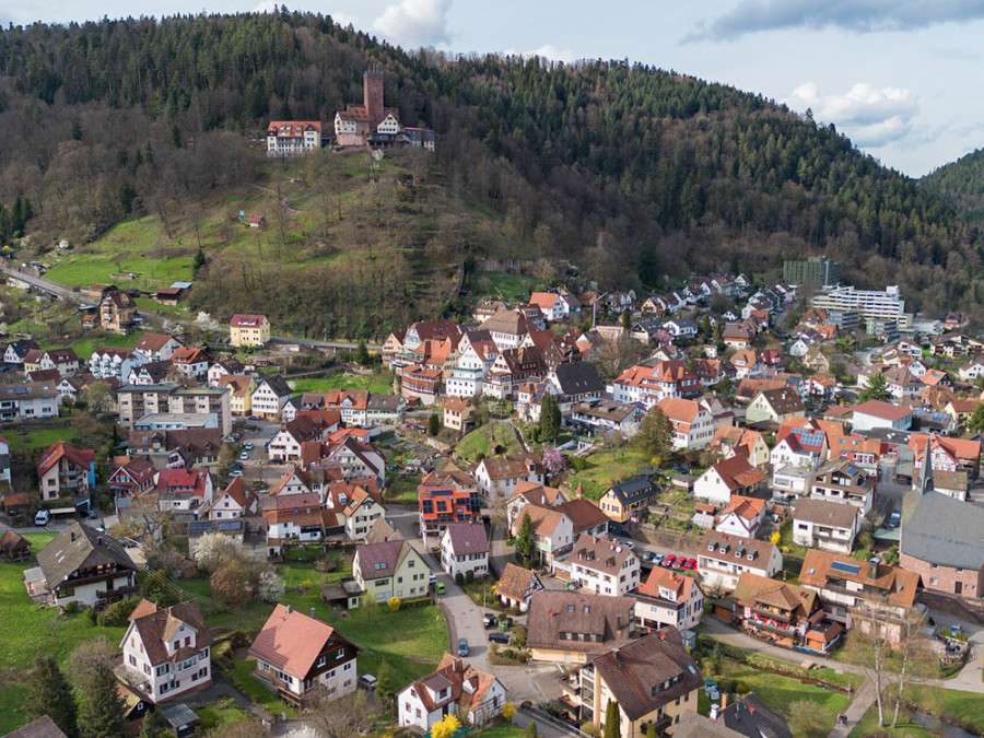 Villages pittoresques de la Forêt-Noire du nord