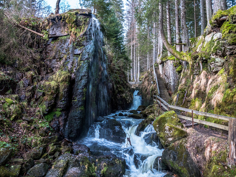 Menzenschwander chute d'eau