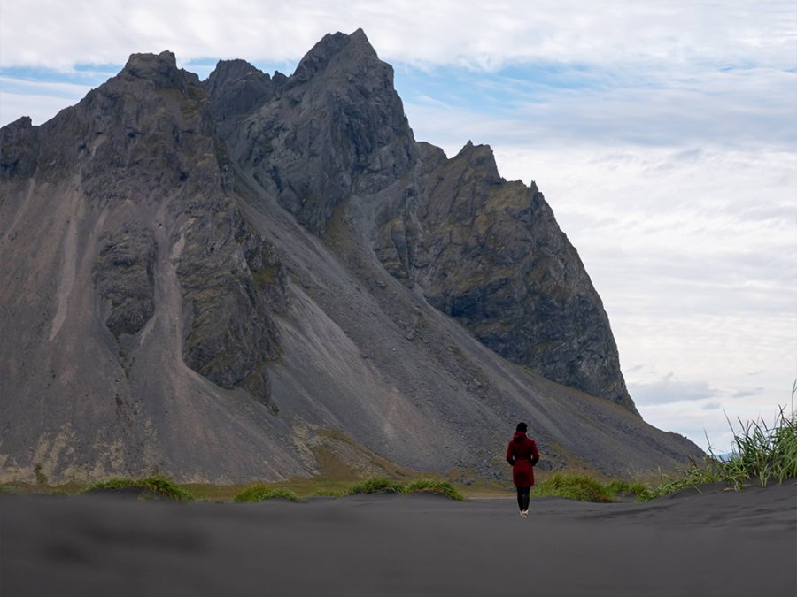 Randonnée en Islande le long de la côte