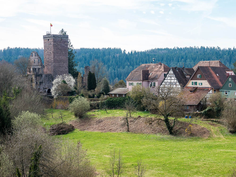 Ruine du Château fort de Zavelstein