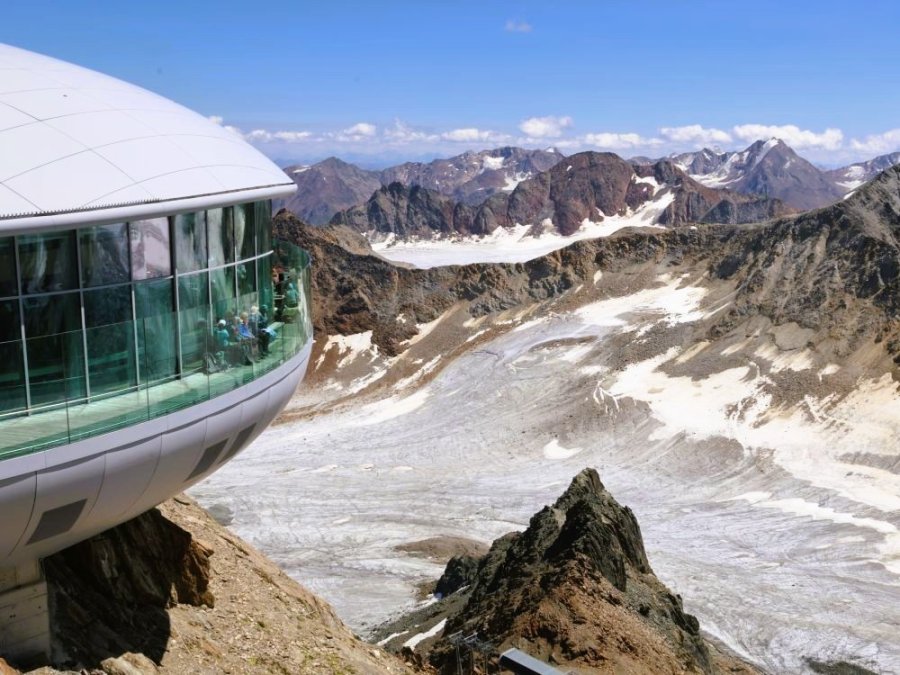 Café 3440 glacier Pitztal
