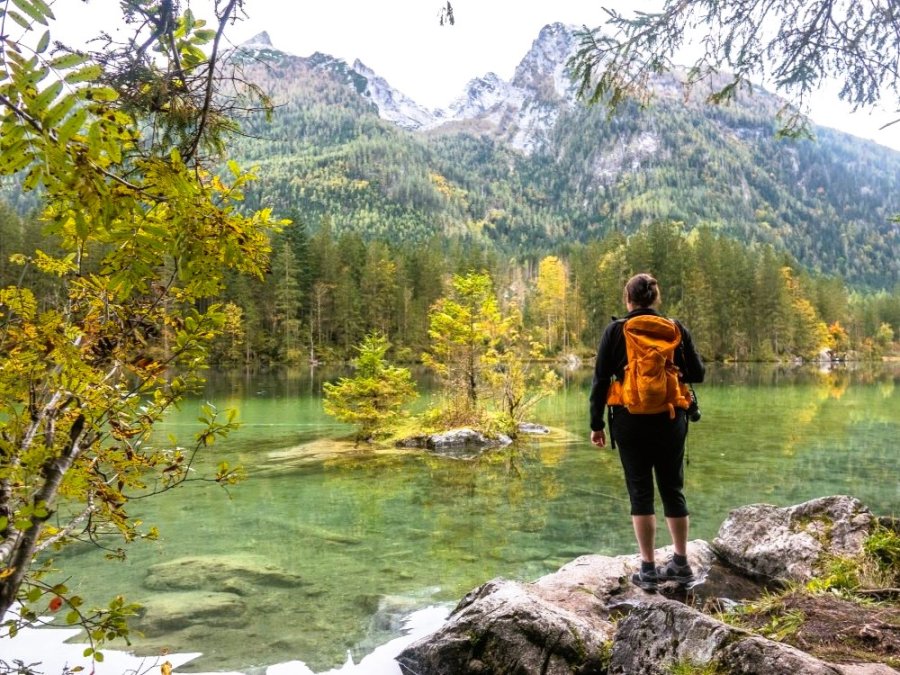 Lac dans les Alpes allemandes