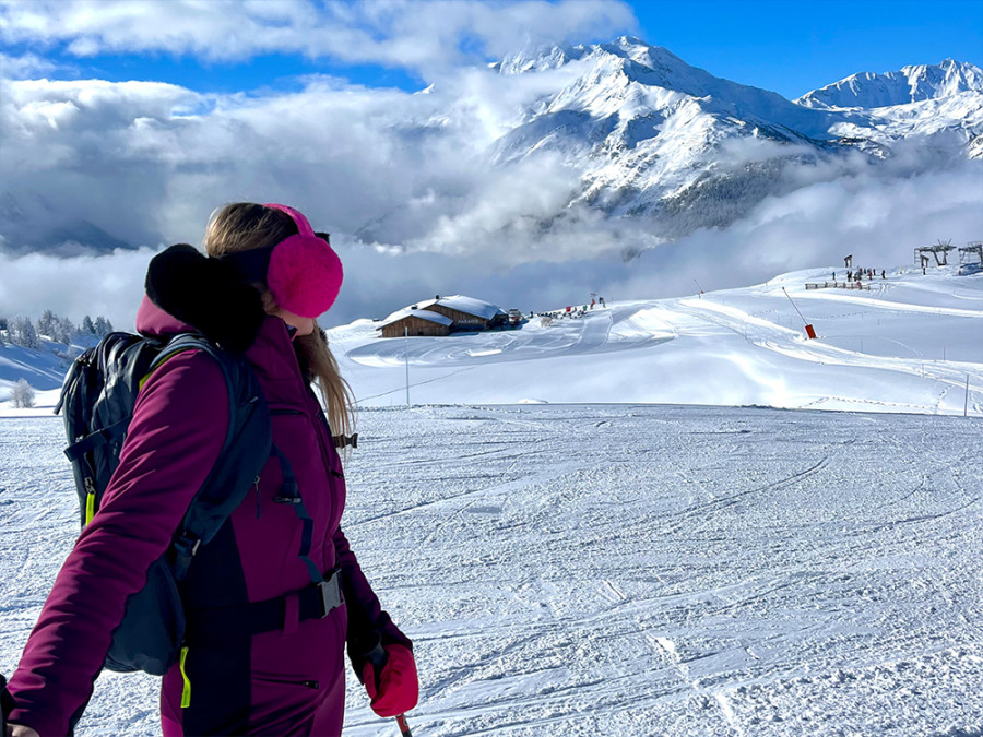 Le ski à La Rosière
