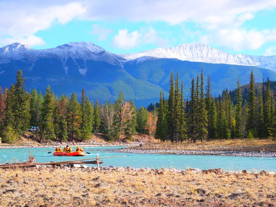 Rafting à Jasper