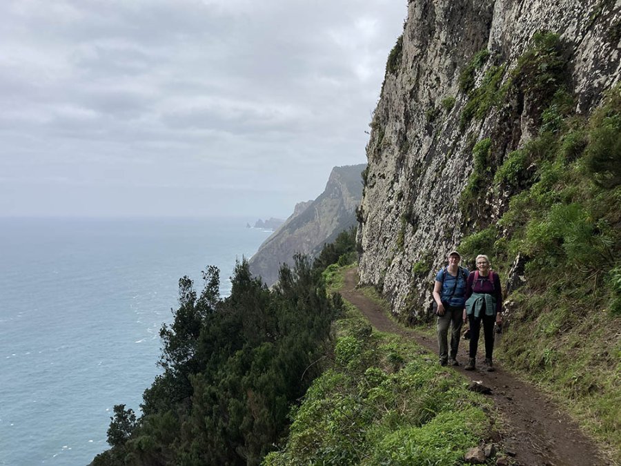 Promenade côtière à madère