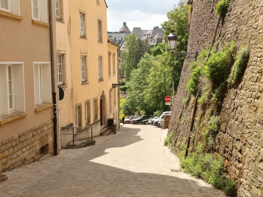 Promenade dans la vielle ville de Luxembourg