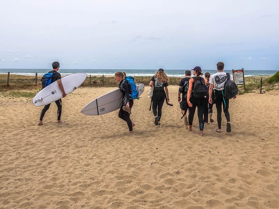 Sports nautiques dans les Landes