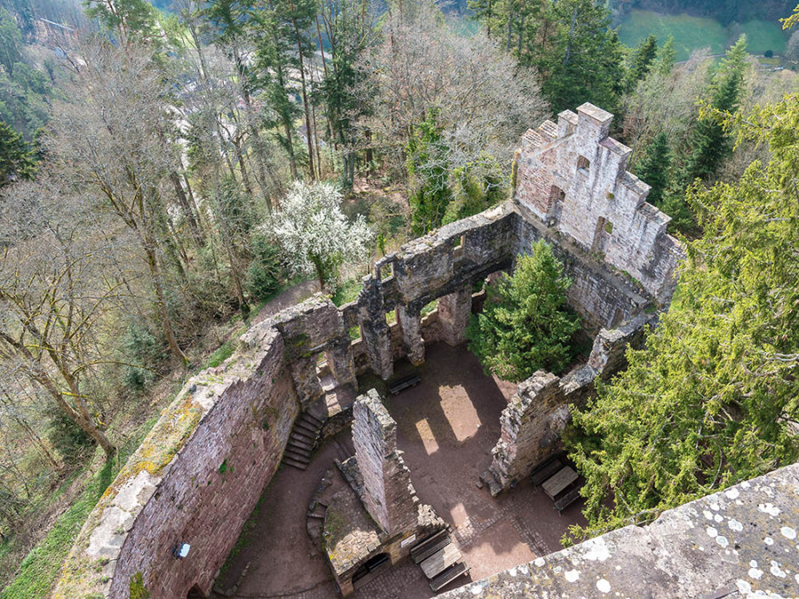 Ruines de Forêt-Noire