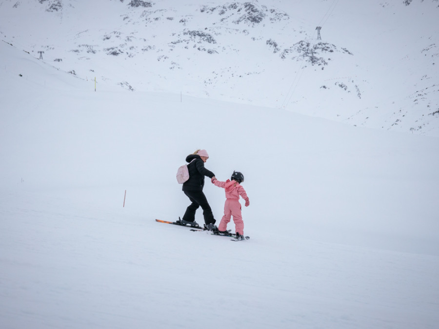 Les sports d'hiver avec les enfants