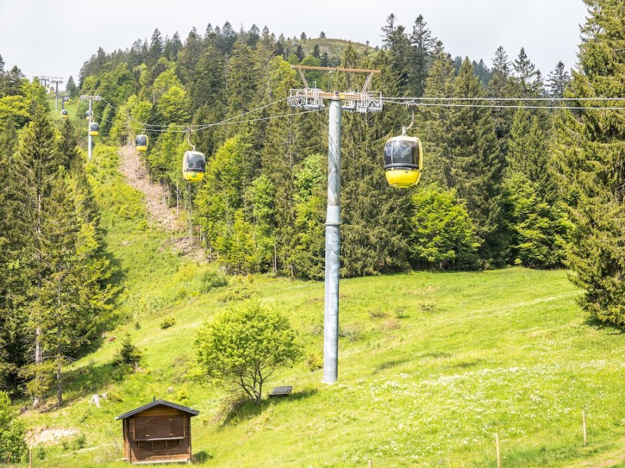 Le Belchenbahn en Allemagne