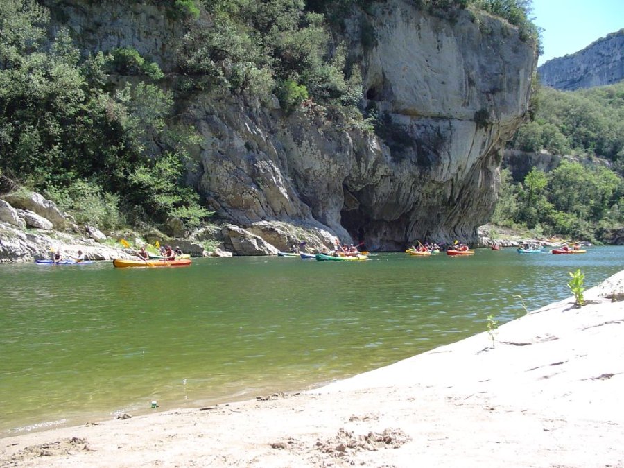 Ardèche canoe