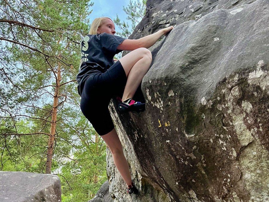 Escalade de bloc à Fontainebleau Escalade de bloc à Fontainebleau