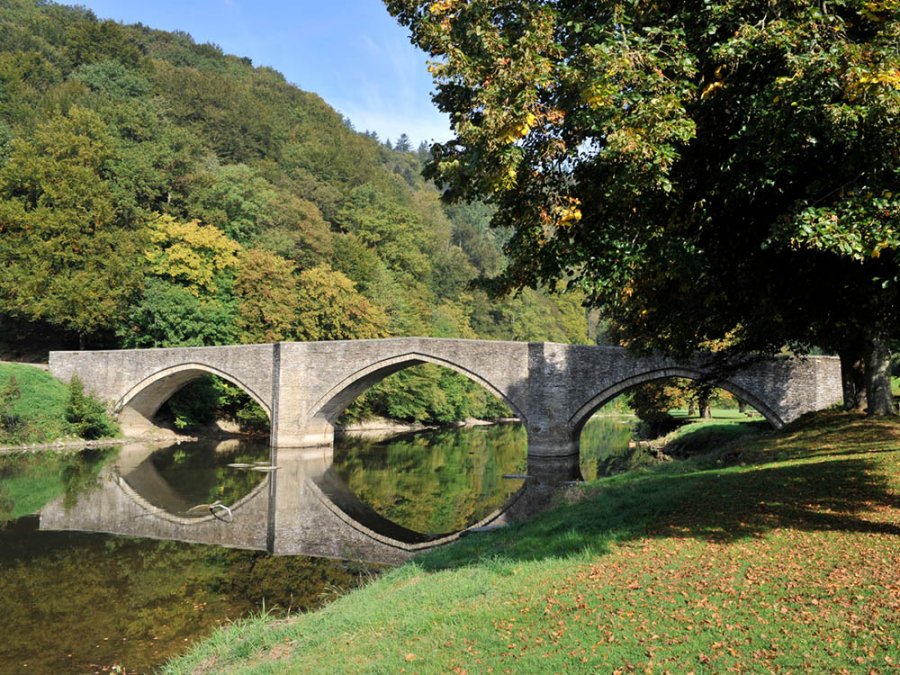 Pont de la Poulie à Bouillon