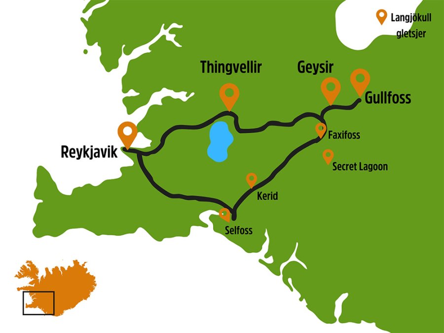 Carte du Cercle d'Or