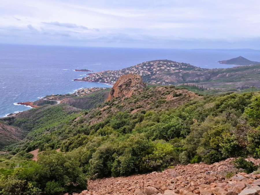 Vue sur la Méditerranée