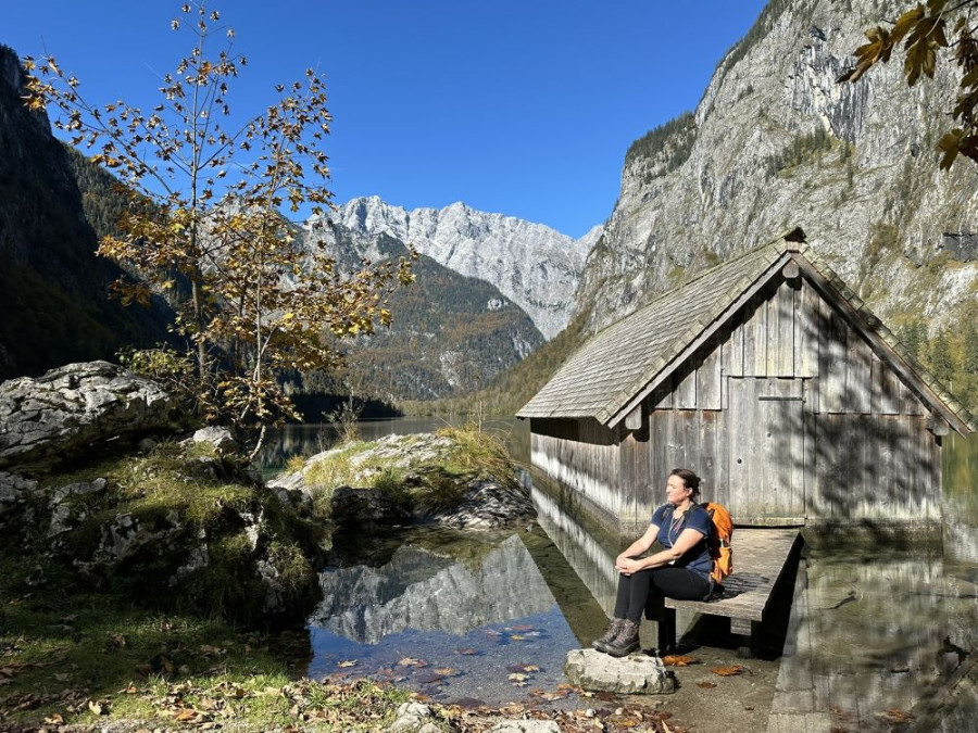 Lac dans les Alpes allemandes