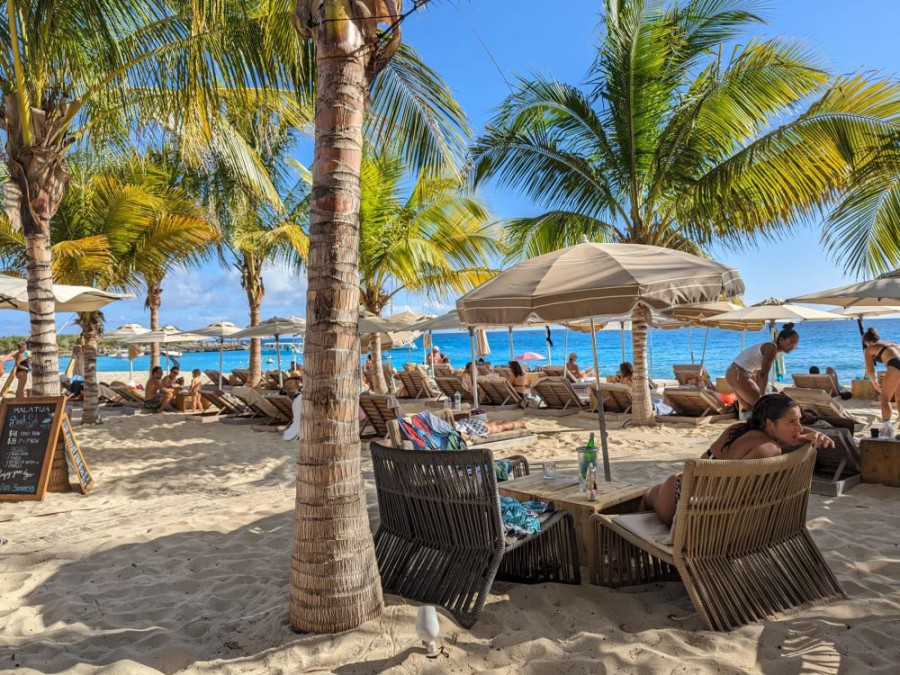 Beach Club à Saint-Martin