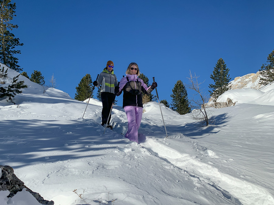 Randonnées hivernales dans les Dolomites