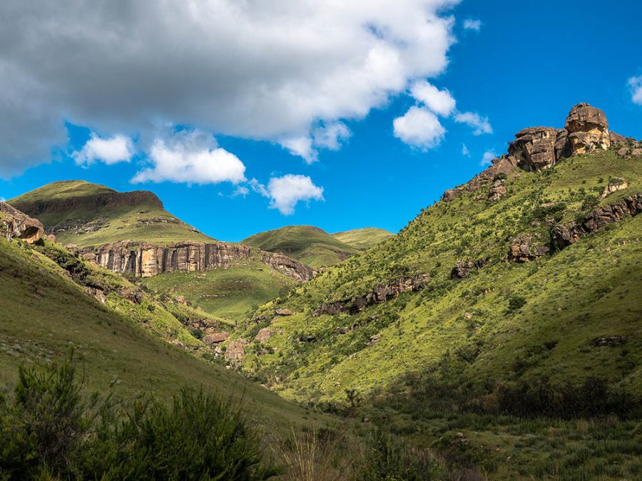 Montagnes en Afrique du Sud