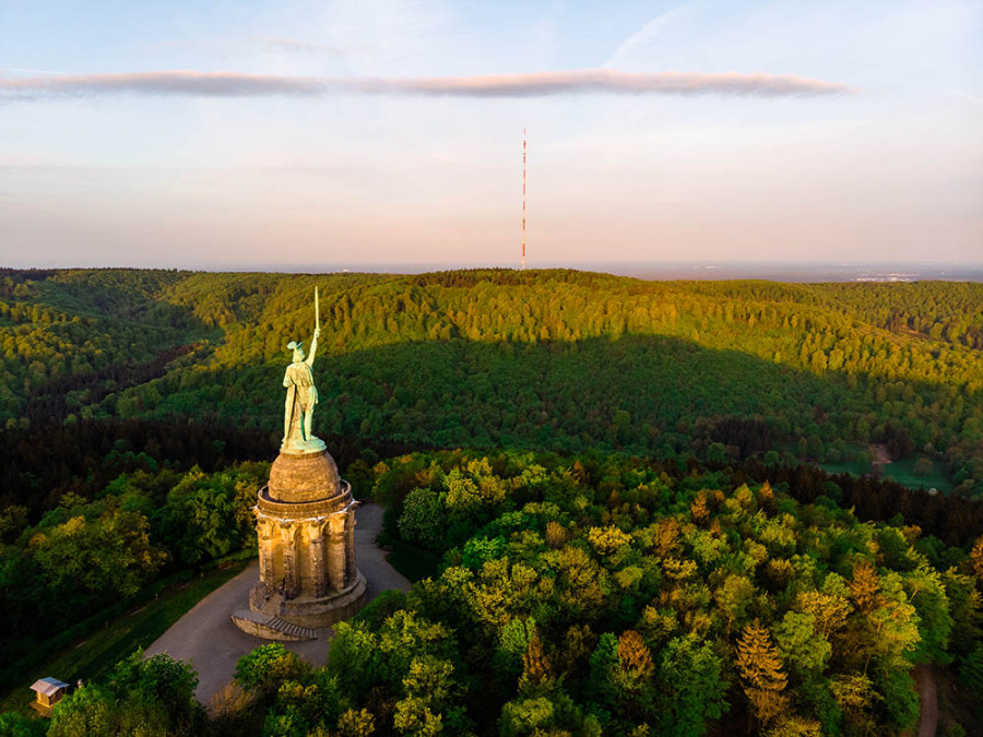 Monument forêt de Teutberg Monument forêt de Teutberg