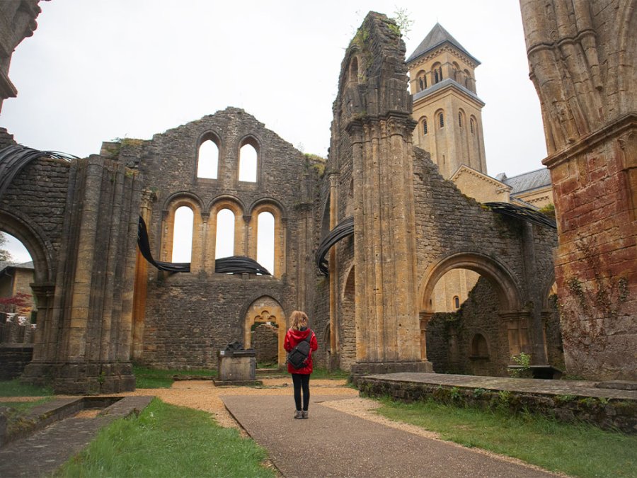 Ruines de l'abbaye d'Orval