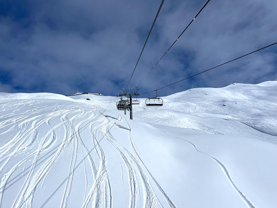 Sports d'hiver dans les Alpes