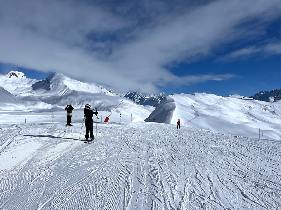 Sur les pistes de La Rosière