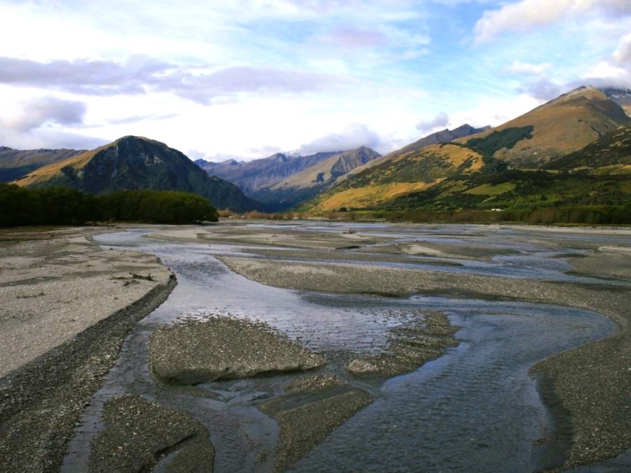 Rivière près de Queenstown