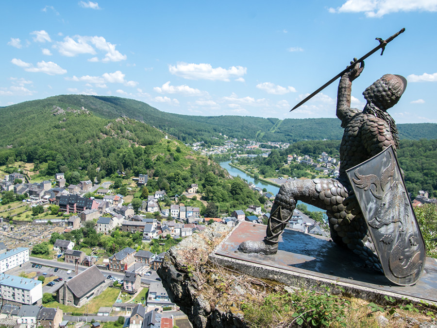 Point de vue Statue du Chevalier Dardennor